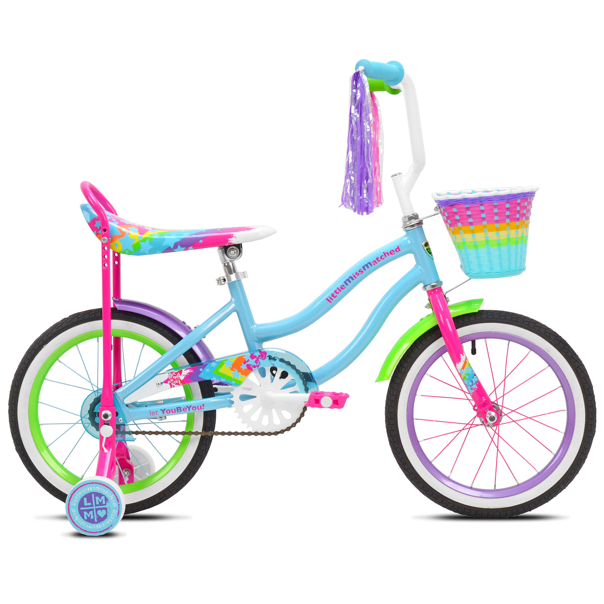 16" LittleMissMatched® High Rise | Cruiser Bike for Kids Ages 4-6