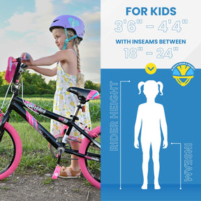 18" Kent Sparkles | BMX Bike for Kids Ages 5-8