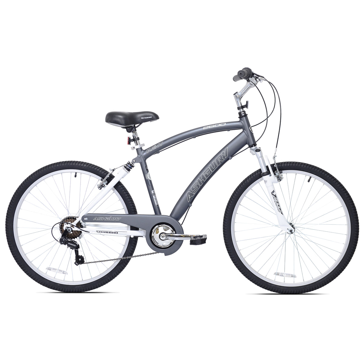 26" Kent Ashbury | Hybrid Comfort Bike for Men Ages 13+
