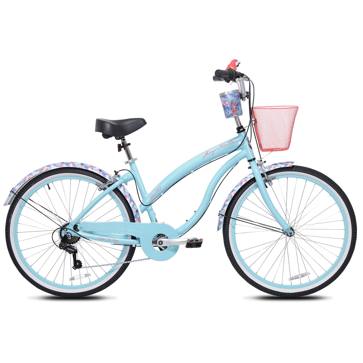 26" Margaritaville® Coast is Clear | Cruiser Bike for Women Ages 13+