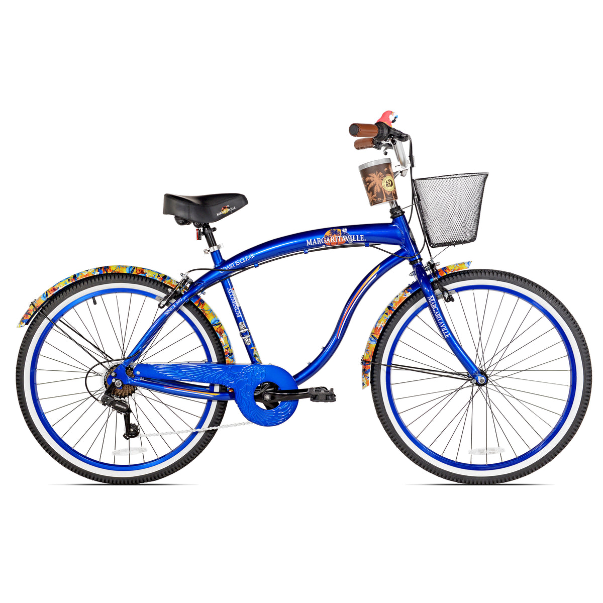 26" Margaritaville® Coast is Clear | Cruiser Bike for Men Ages 13+
