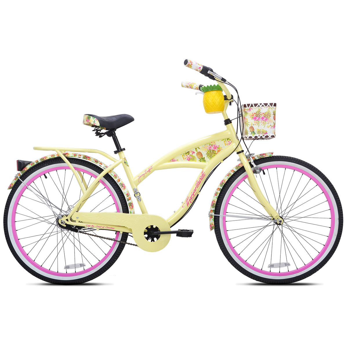 26" Margaritaville® Pineapple | Cruiser Bike for Women Ages 13+