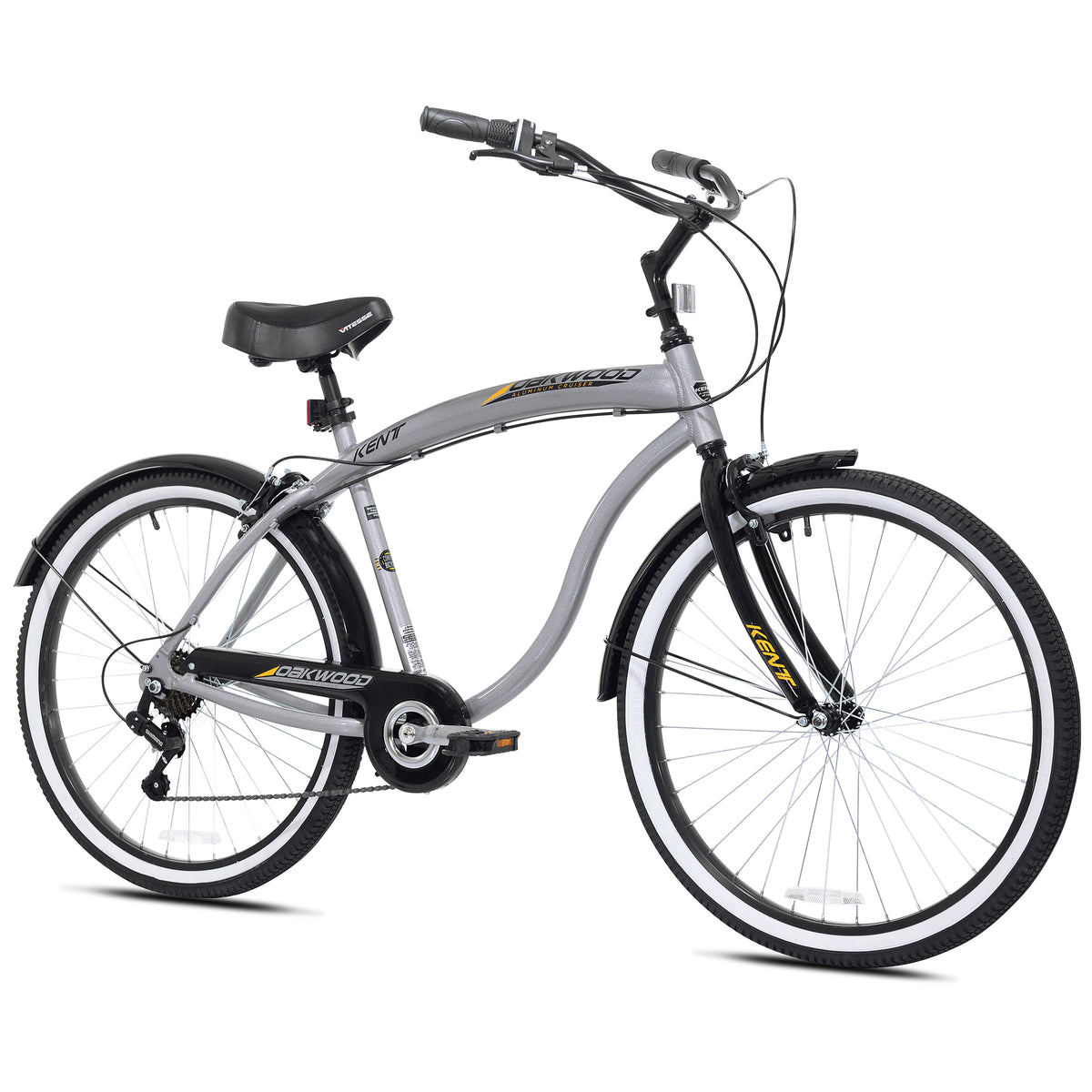 26" Kent Oakwood | Cruiser Bike for Men Ages 13+
