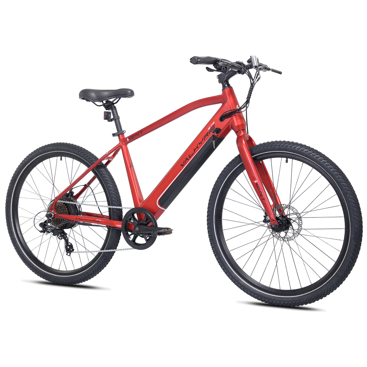 27.5" Kent Valkyrie E-Bike | Electric Mountain Bike for Men Ages 14+
