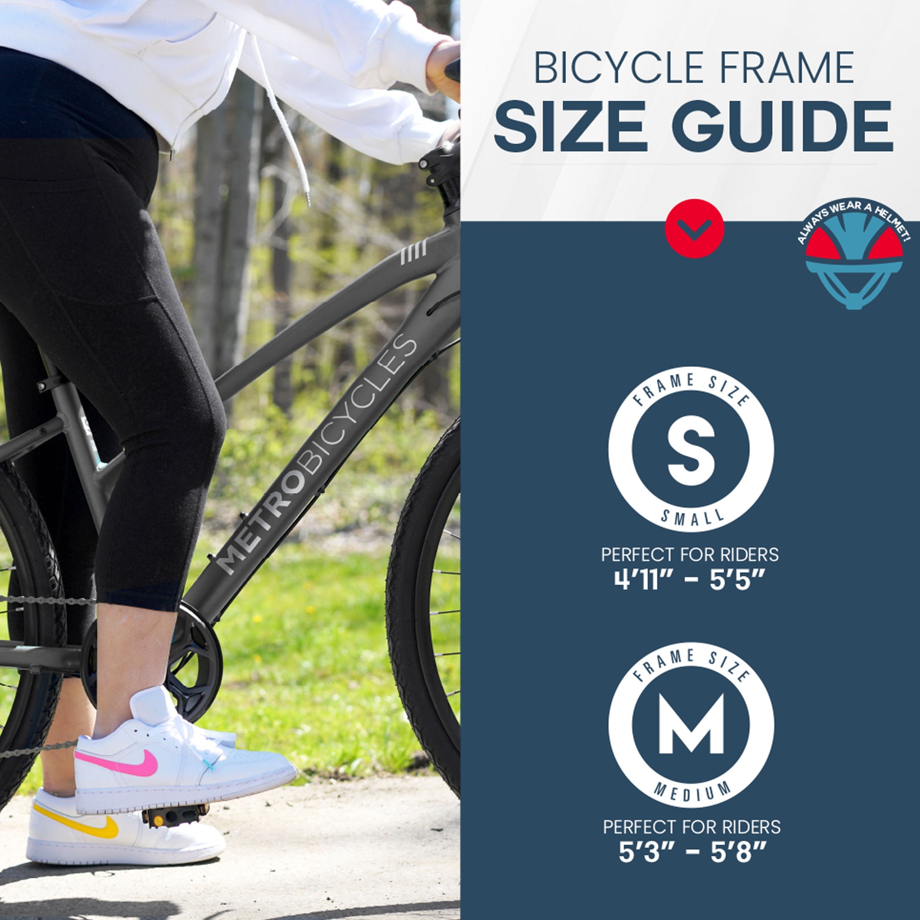 700c METRO H1 | Hybrid Comfort Bike for Women Ages 14+