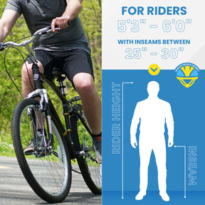 26" Kent Avondale | Hybrid Comfort Bike for Men Ages 13+