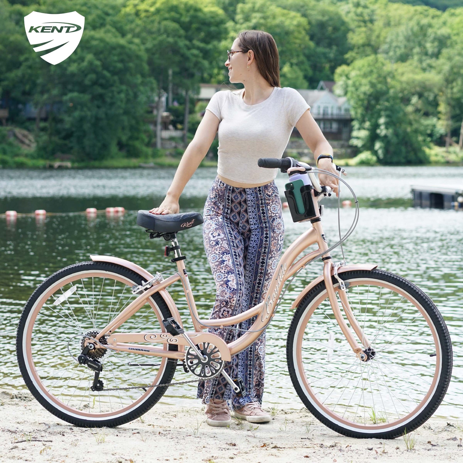 26" Kent Bayside | Cruiser Bike for Women Ages 13+