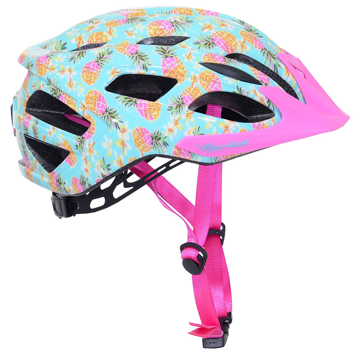 Margaritaville® Pineapple Adult Bicycle Helmet | Helmet for Women Ages 13+