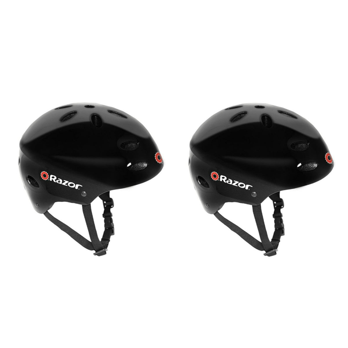Razor® Black Child Multi-Sport Helmet | 2 Pack | Helmet Pack for Kids Ages 5+