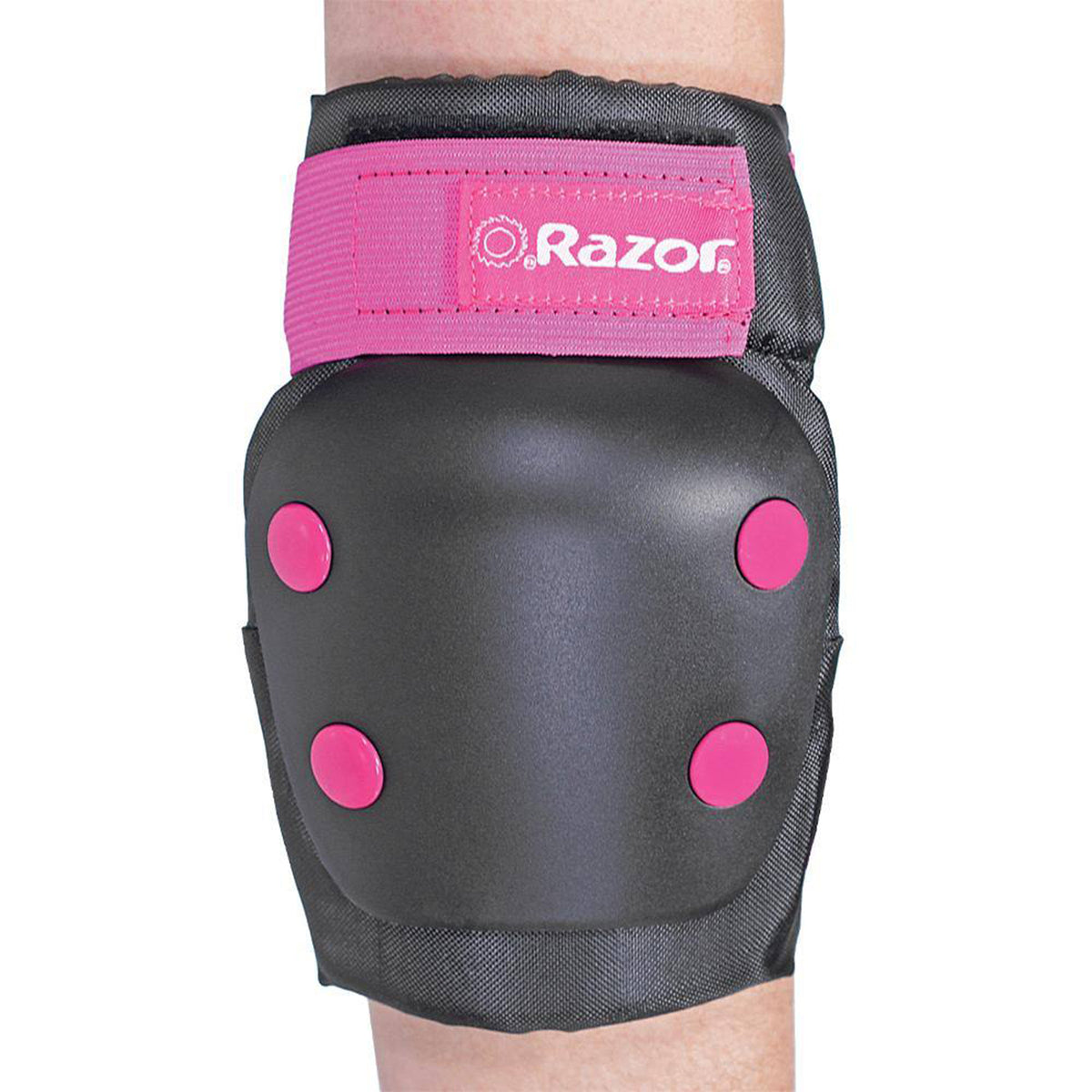 Razor® Black/Pink Child Multi-Sport Pad Set | Pad Set for Kids Ages 5+