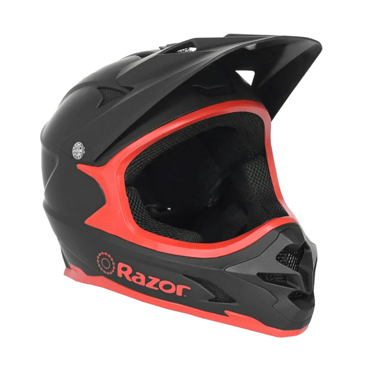 Razor® Black/Red Full Face Youth Multi-Sport Helmet | Helmet for Kids Ages 8+