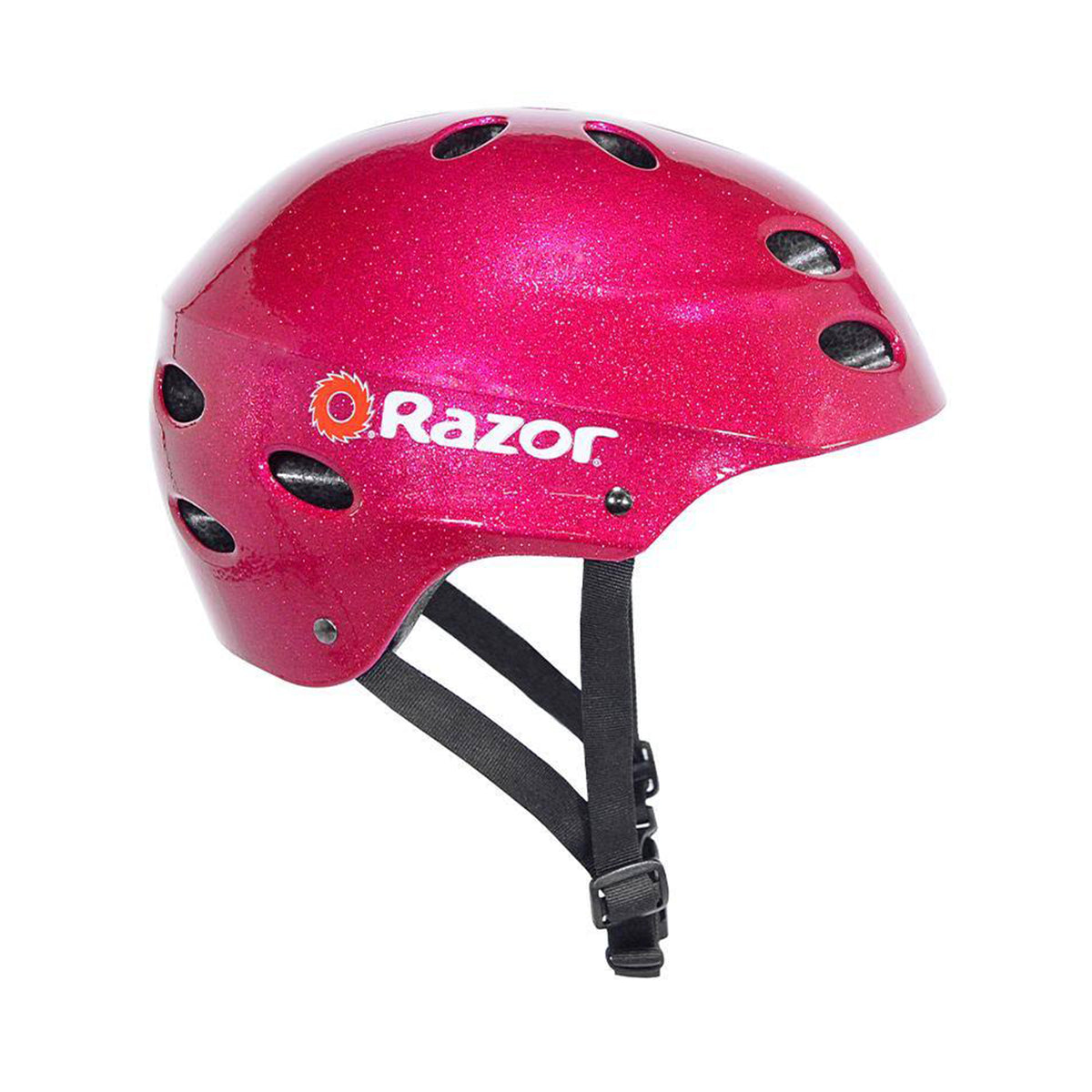 Razor® Glitter Magenta Youth Multi-Sport Helmet | Helmet for Kids Ages 8+