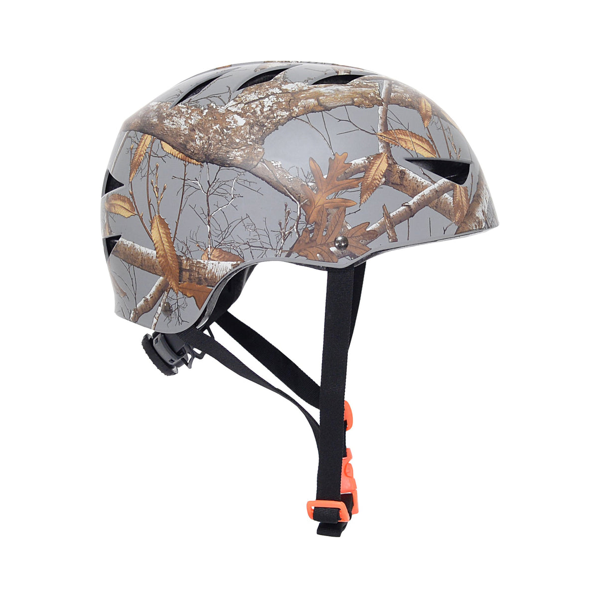 RealTree™ Grey Winter Camo Youth Multi-Sport Helmet | Helmet for Kids Ages 8+