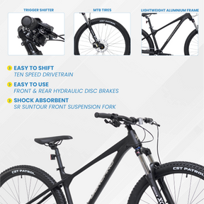 29" Giordano® Intrepid | Mountain Bike for Men Ages 14+