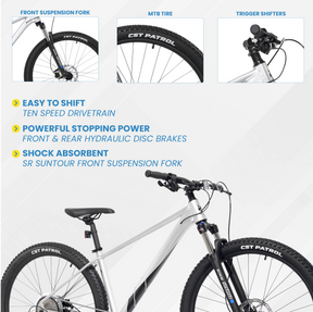 29" Giordano® Valor | Mountain Bike for Men Ages 14+
